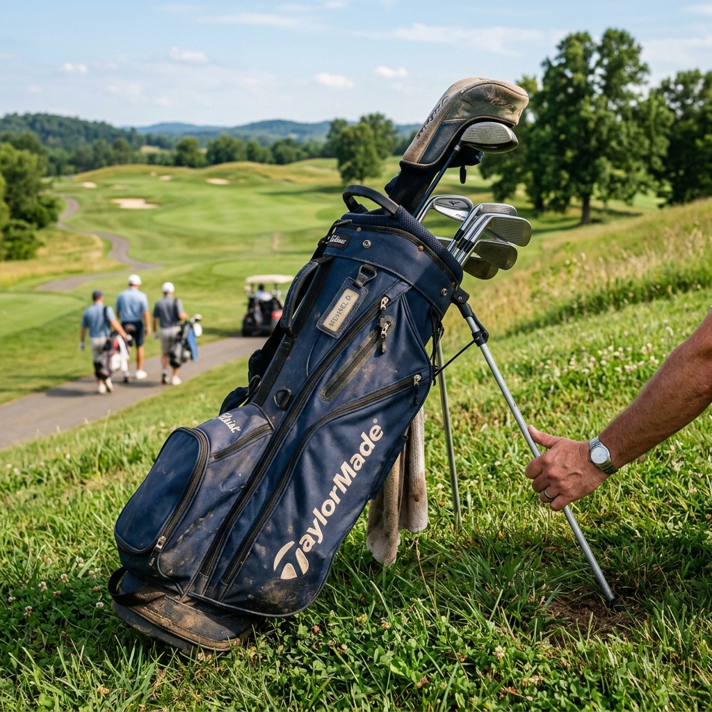 Golf bag stand leg repair guide 2024 - fixing broken legs.